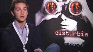 Interview with Shia LaBeouf on Disturbia [upl. by Enier228]