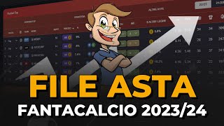 FILE EXCEL ASTA FANTACALCIO 202324 Ecco il TOOL DEFINITIVO Fantalab [upl. by Crean]