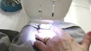 Hemming pants without a serger [upl. by Astra]