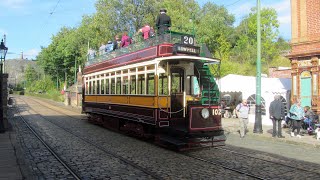 National Tramway Museum Crich Electric 60 Tram Weekend Day 1 [upl. by Aivad693]