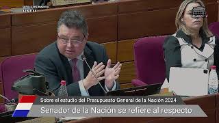 Proyecto de Ley quotQue aprueba el PGN para el ejercicio fiscal 2024quot  07092023 [upl. by Nelly]