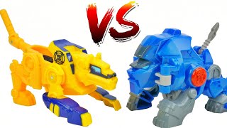 NEW TRANSFORMERS RESCUE BOTS SWIFT CHEETAH BOT VALOR LION BUMBLEBEE CHASE HEATWAVE BOULDER [upl. by Narcis]