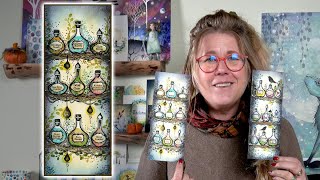 Spellcasting Remedies by Tracey Dutton  A Lavinia Stamps Tutorial [upl. by Drexler]