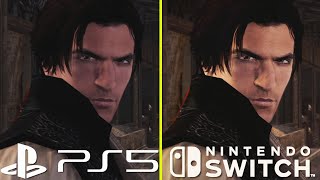 Assassins Creed The Ezio Collection Nintendo Switch vs PS5 PS4 BC Early Graphics Comparison [upl. by Zanlog802]