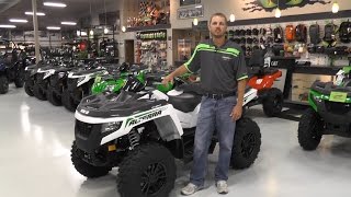 2017 Arctic Cat Alterra TRV 550 XT White Metallic [upl. by Nethsa]