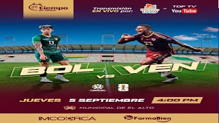 BOLIVIA VS VENEZUELA  ELIMINATORIAS SUDAMERICANA 2024 ⚽️  EN VIVO ✅ [upl. by Tratner895]