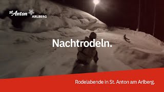 Rodeln in St Anton am Arlberg 2018 [upl. by Acceb]