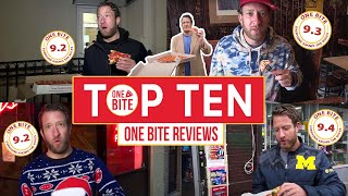 Dave Portnoys Top 10 Highest EVER One Bite Barstool Pizza Review Scores [upl. by Fanning]