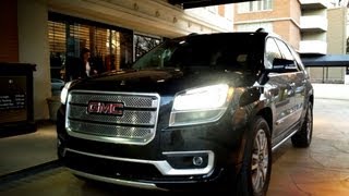 2013 GMC Acadia AWD Denali  Drive Time Review with Steve Hammes  TestDriveNow [upl. by Abbot]