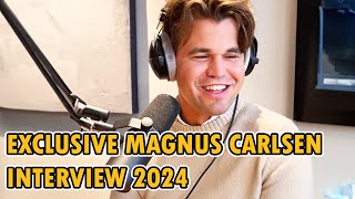 Exclusive Magnus Carlsen interview 2024 [upl. by Oner300]