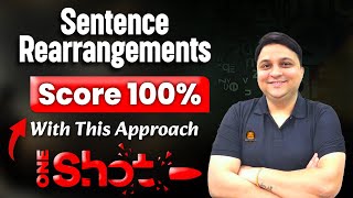 Sentence Rearrangements  Jumbled PQRS  How to solve in 30 sec  Complete Concept  Anubhav Sir [upl. by Clarita39]