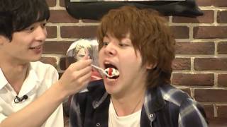 Umehara Yuichiro and Uchida Yuuma feed each other cake [upl. by Ahsimot618]