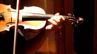 VITALI CHACONNE Violin Solo Sound Sample of German Violin Eboyinc [upl. by Combs837]