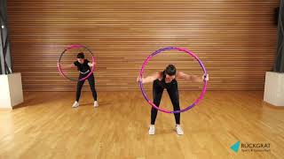 HULA HOOP TRAINING mit Rebecca ♥︎ Vol 2  25 Min  VERSO Home Workout [upl. by Stout]