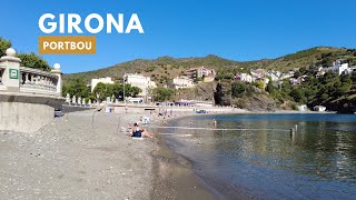 Girona Beach Walk 2023  Portbou  SPAIN [upl. by Daggna]