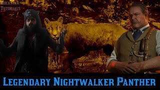 Red Dead Online  Legendary Nightwalker Panther [upl. by Niwroc331]