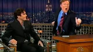 Conan OBrien Joaquin Phoenix 10104 [upl. by Sivrup]