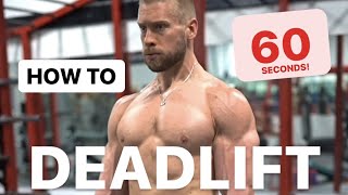 How to Deadlift 5 Simple Steps [upl. by Rahmann265]