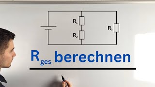 Gesamtwiderstand in Mischschaltung berechnen Einstiegsaufgabe [upl. by Baggett]