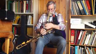 Tom Kannmacher playing ORourkes Reel on multidrone uilleann pipes [upl. by Wilde]