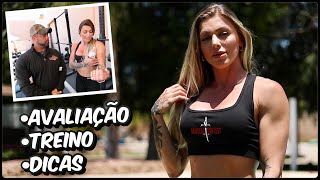 ÂNGELA BORGES RUMO AO MR OLYMPIA  Treino e Avaliação com Tamer El Guindy [upl. by Ginzburg419]