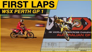 First Laps  2024 WSX Australian GP Perth RD2 [upl. by Nnylanna]