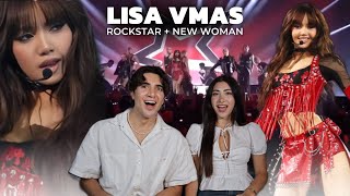 LISA  Rockstar  New Woman VMAS 2024 PERFORMANCE REACTION [upl. by Sotsirhc207]