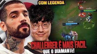 OLLEH CONTOU PRO BRTT QUE O CHALLENGER É MAIS FACIL QUE O DIAMANTE NA COREIA [upl. by Phyllys762]