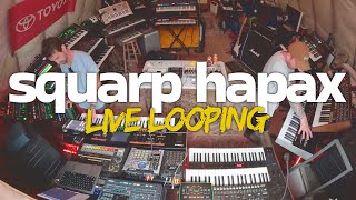 Changelings  Live Looping Synths in the Studio with Squarp Hapax [upl. by Revlys]