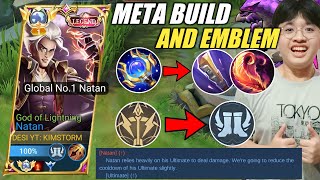 BUFFED NATAN BUILD amp EMBLEM THAT FITS PERFECTLY THIS NEW UPDATE🔥 [upl. by Zeba255]