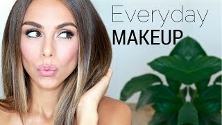 MY CURRENT EVERYDAY MAKEUP ROUTINE  Annie Jaffrey [upl. by Dominic678]