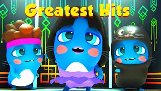 Dance the greatest hits for families with The Moonies  Clean versions of famous songs [upl. by Garreth489]