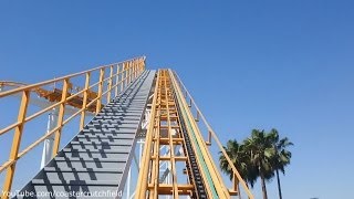 Coast Rider Front Row HD POV Knotts Berry Farm [upl. by Florio]