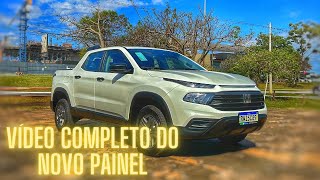 Painel COMPLETO da nova Fiat Toro 2023  Parte 1 [upl. by Nosreg]