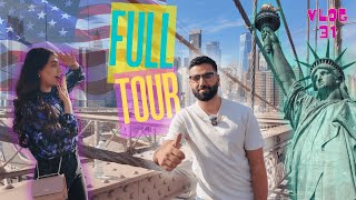 New York City’s MustVisit Places  جاهای دیدنی نیویورک که حتماً باید از آن‌ها بازدید کنید  Vlog 31 [upl. by Kcaj500]