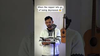 When the rapper lets go of being depressed rapper depression [upl. by Darlene]