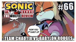 IDW Sonic Comic Review 66  Chaotix vs Babylon Rouges [upl. by Zacarias]