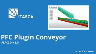 FLAC3D 60 PFC Plugin Conveyor [upl. by Cherry]