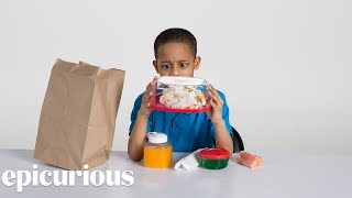 Kids Try 100 Years of Brown Bag Lunches from 1900 to 2000 [upl. by Eiramlehcar]