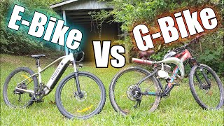 Electric Bikes Vs Gas Bikes In The REAL World [upl. by Nyraa720]