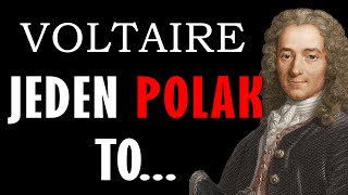 VOLTAIRE NAJWSPANIALSZE CYTATY  SŁOWO FILOZOFA [upl. by Winshell963]