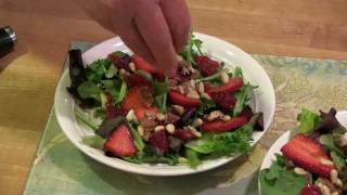 Spring Greens amp Blood Orange Salad [upl. by Namzaj]