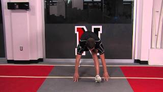 Lunge to Hamstring w rotation [upl. by Ashleigh]