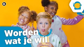 Kinderen voor Kinderen  Worden wat je wil Officiële Kinderboekenweek videoclip [upl. by Notlem]