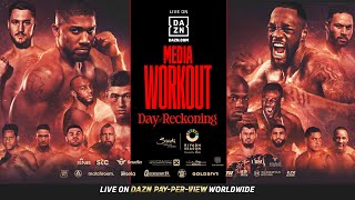 Day Of Reckoning Workout Joshua Vs Wallin Wilder Vs Parker Bivol Opetaia amp More [upl. by Chamberlain34]