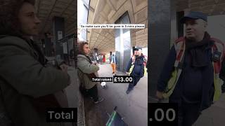 Station 75 Euston 2nd Attempt busker busking london donation [upl. by Gomer]