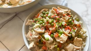 Easy Chicken A La King Recipe [upl. by Eiznyl402]