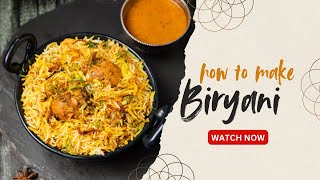 Veg Biryani Recipe🥗🍲🥗  veg biryani at home [upl. by Ahsinak]