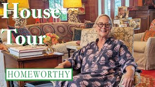 HOUSE TOUR  The Eclectic Louisiana Home of Textile Designer Rebecca Vizard [upl. by Llennor]