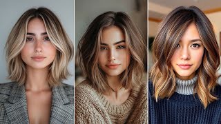 Medium Blonde Bob Haircut Shoulder Length Hairstyles Blunt Cut Bob Youtube Bob Hair viral [upl. by Yhtomiht]